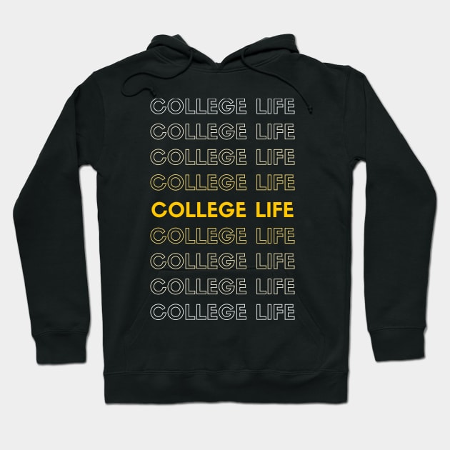 college life Hoodie by rayanammmar
